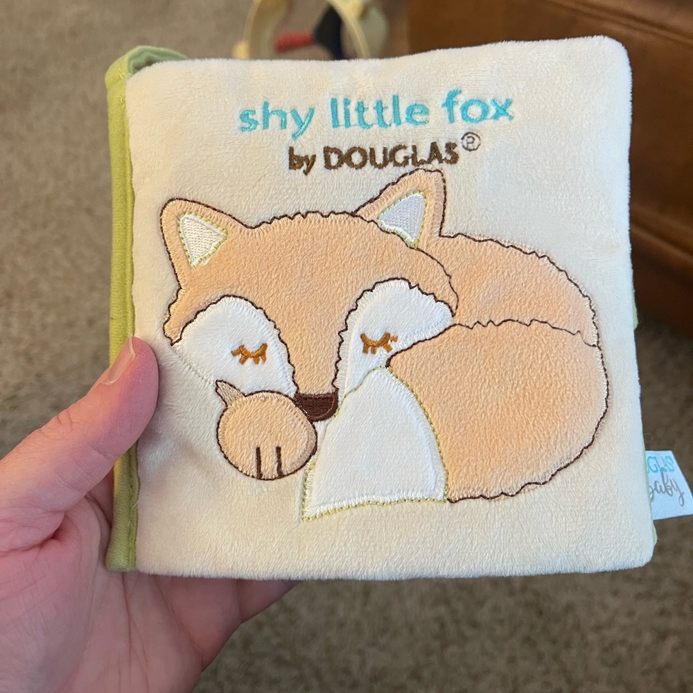 Douglas Shy Little Fox Baby Book